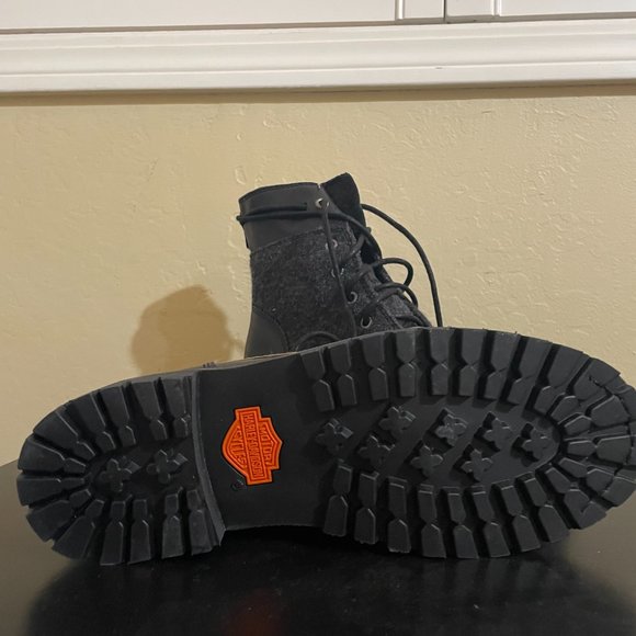 ☮Woman's Harley-Davidson Combat Boots - Picture 4 of 4